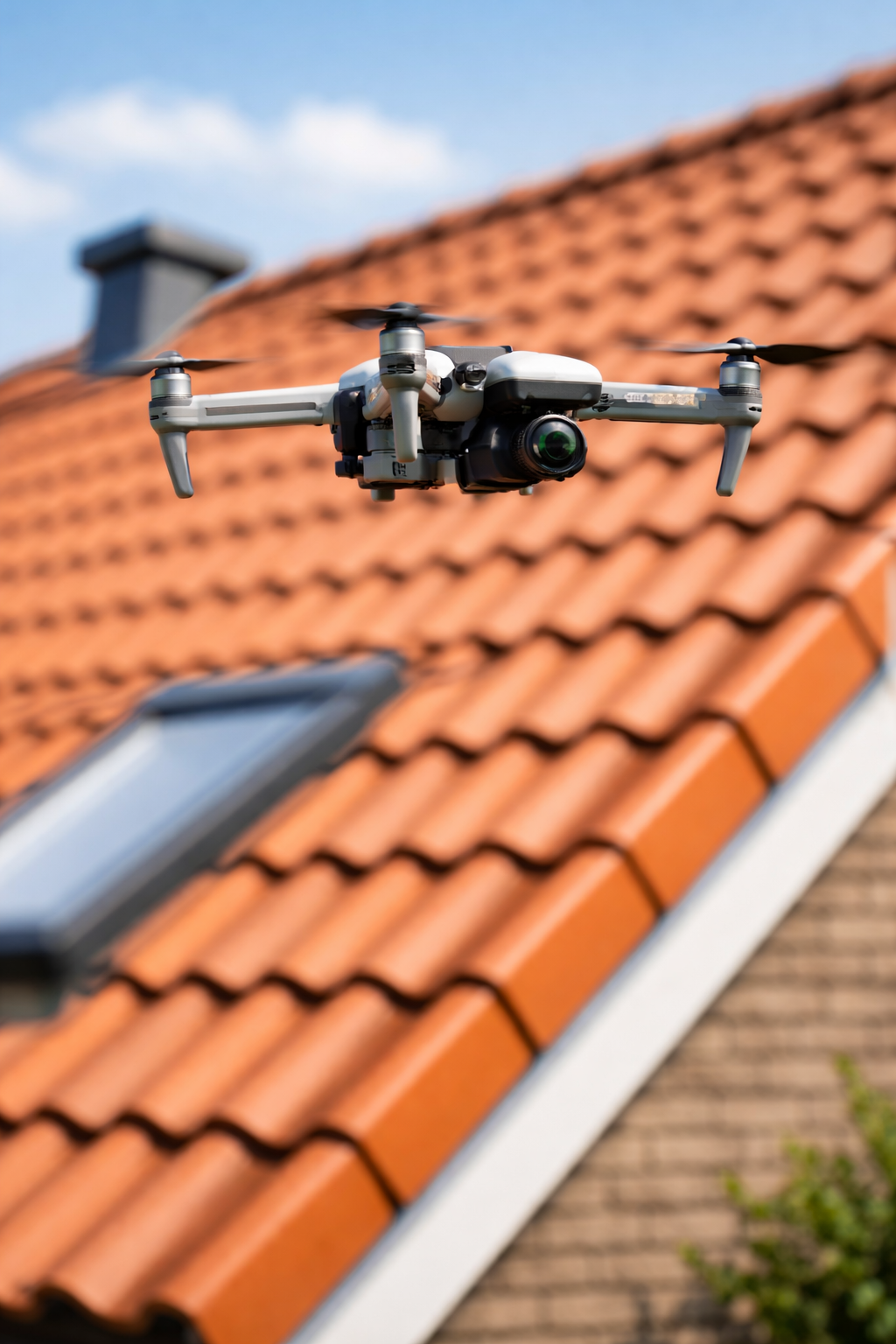 Dronová inspekce střechy a kontrola technického stavu objektu